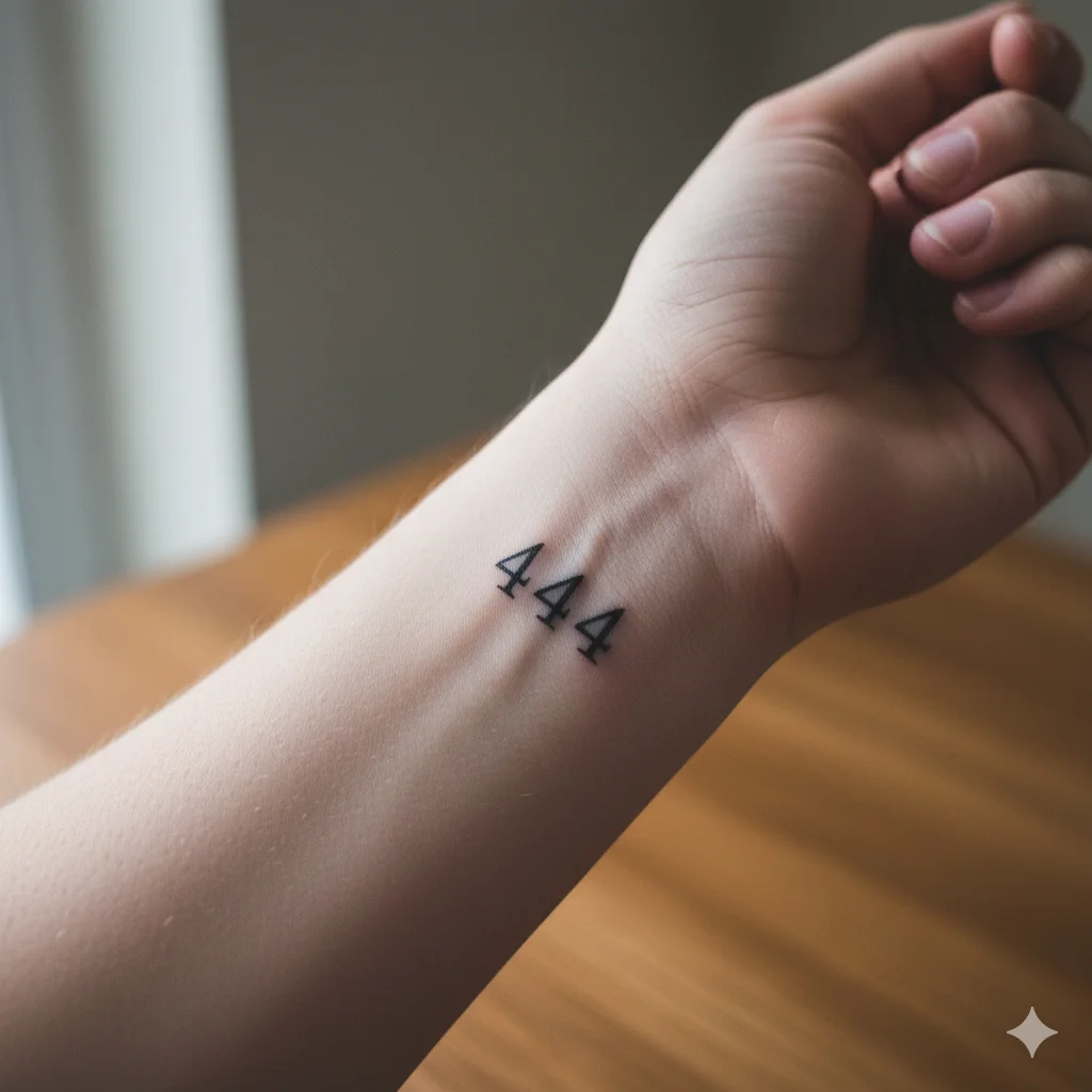 What Does a 444 Tattoo Stand For?